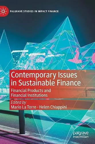 Contemporary Issues in Sustainable Finance cover