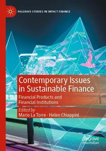 Contemporary Issues in Sustainable Finance cover