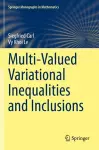 Multi-Valued Variational Inequalities and Inclusions cover
