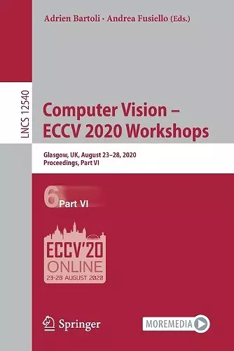 Computer Vision – ECCV 2020 Workshops cover