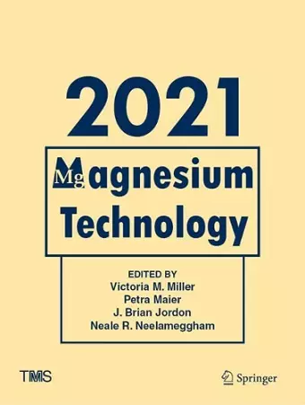 Magnesium Technology 2021 cover