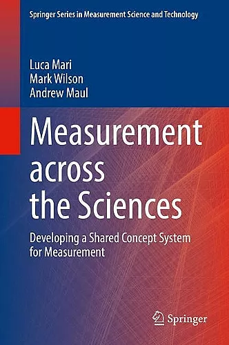 Measurement across the Sciences cover