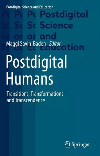 Postdigital Humans cover