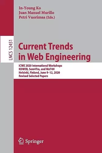 Current Trends in Web Engineering cover