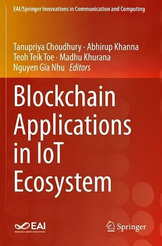 Blockchain Applications in IoT Ecosystem cover