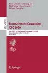 Entertainment Computing – ICEC 2020 cover