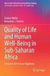 Quality of Life and Human Well-Being in Sub-Saharan Africa cover