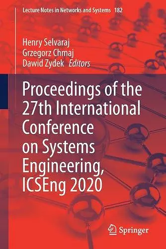 Proceedings of the 27th International Conference on Systems Engineering, ICSEng 2020 cover