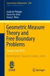 Geometric Measure Theory and Free Boundary Problems cover