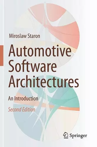 Automotive Software Architectures cover