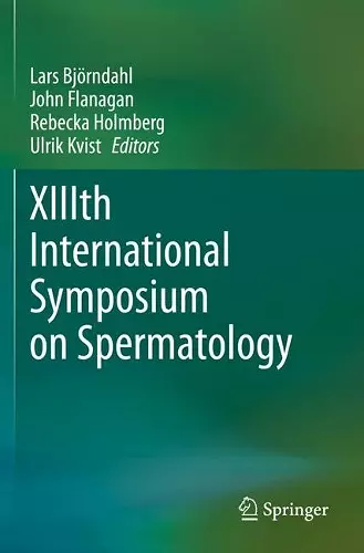 XIIIth International Symposium on Spermatology cover