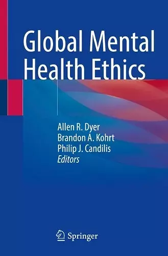 Global Mental Health Ethics cover