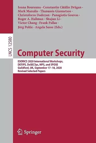 Computer Security cover