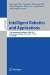 Intelligent Robotics and Applications cover