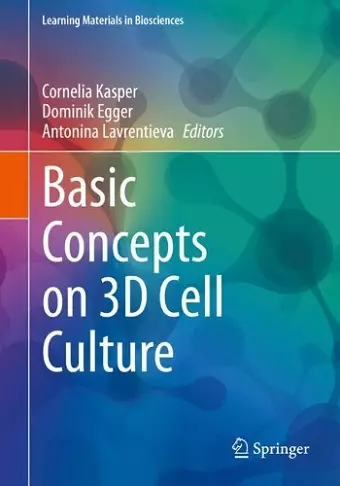 Basic Concepts on 3D Cell Culture cover