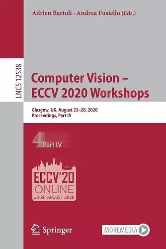 Computer Vision – ECCV 2020 Workshops cover