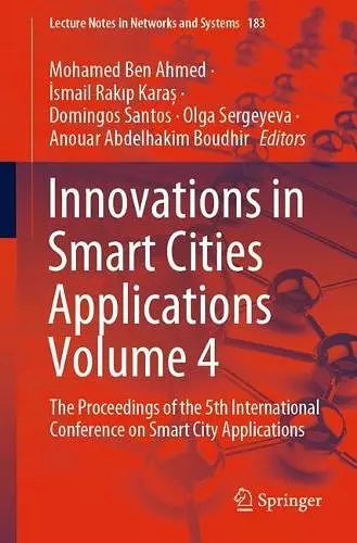 Innovations in Smart Cities Applications Volume 4 cover