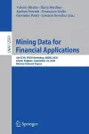 Mining Data for Financial Applications cover