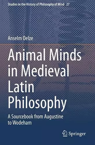 Animal Minds in Medieval Latin Philosophy cover