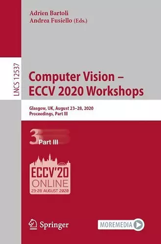 Computer Vision – ECCV 2020 Workshops cover