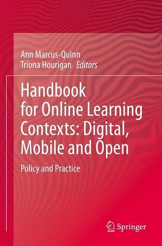 Handbook for Online Learning Contexts: Digital, Mobile and Open cover