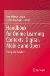 Handbook for Online Learning Contexts: Digital, Mobile and Open cover