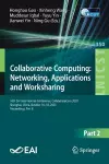 Collaborative Computing: Networking, Applications and Worksharing cover
