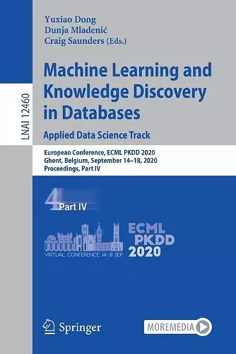 Machine Learning and Knowledge Discovery in Databases: Applied Data Science Track cover