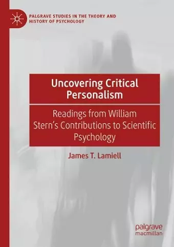 Uncovering Critical Personalism cover