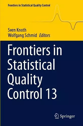 Frontiers in Statistical Quality Control 13 cover