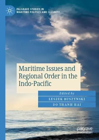 Maritime Issues and Regional Order in the Indo-Pacific cover