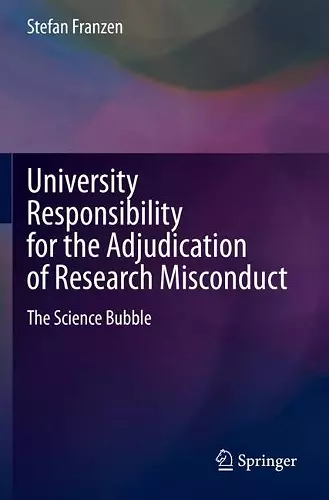 University Responsibility for the Adjudication of Research Misconduct cover