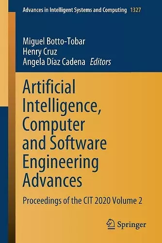 Artificial Intelligence, Computer and Software Engineering Advances cover