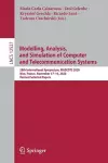 Modelling, Analysis, and Simulation of Computer and Telecommunication Systems cover