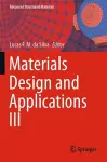 Materials Design and Applications III cover