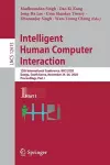 Intelligent Human Computer Interaction cover