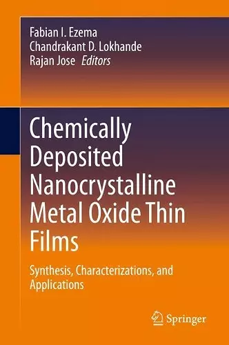 Chemically Deposited Nanocrystalline Metal Oxide Thin Films cover