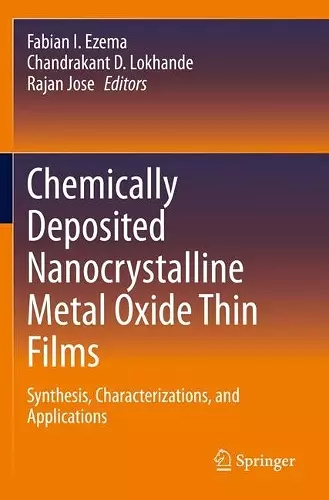 Chemically Deposited Nanocrystalline Metal Oxide Thin Films cover