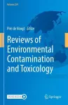 Reviews of Environmental Contamination and Toxicology Volume 254 cover