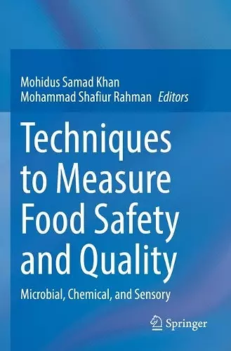 Techniques to Measure Food Safety and Quality cover