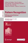 Pattern Recognition. ICPR International Workshops and Challenges cover