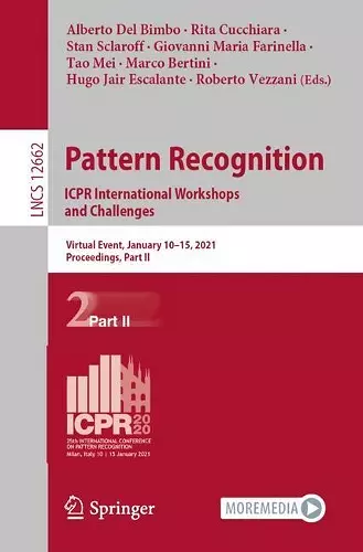 Pattern Recognition. ICPR International Workshops and Challenges cover