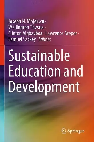 Sustainable Education and Development cover