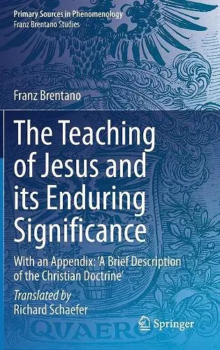 The Teaching of Jesus and its Enduring Significance cover