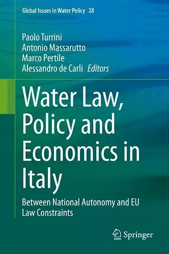 Water Law, Policy and Economics in Italy cover