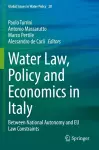 Water Law, Policy and Economics in Italy cover