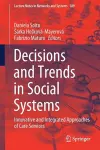 Decisions and Trends in Social Systems cover