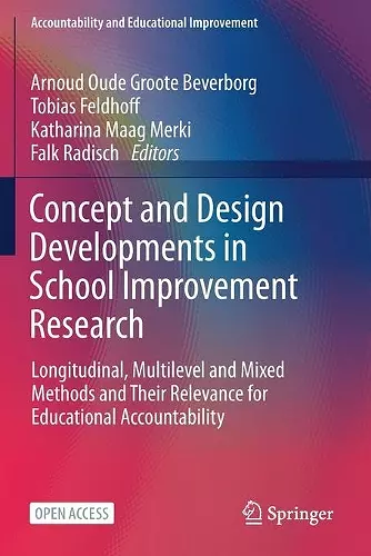 Concept and Design Developments in School Improvement Research cover