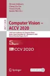 Computer Vision – ACCV 2020 cover