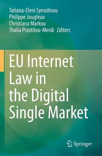 EU Internet Law in the Digital Single Market cover